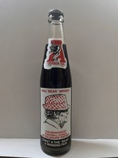 Paul Bear Bryant Alabama Crimson Tide 315 Wins Vintage 1979 Coke Bottle Unopened