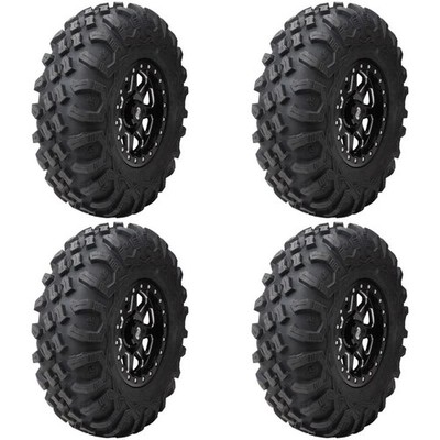 (4 Pack) Tusk Megabite  Radial Tire 25x8-12 For ARCTIC CAT 500 XR 2015