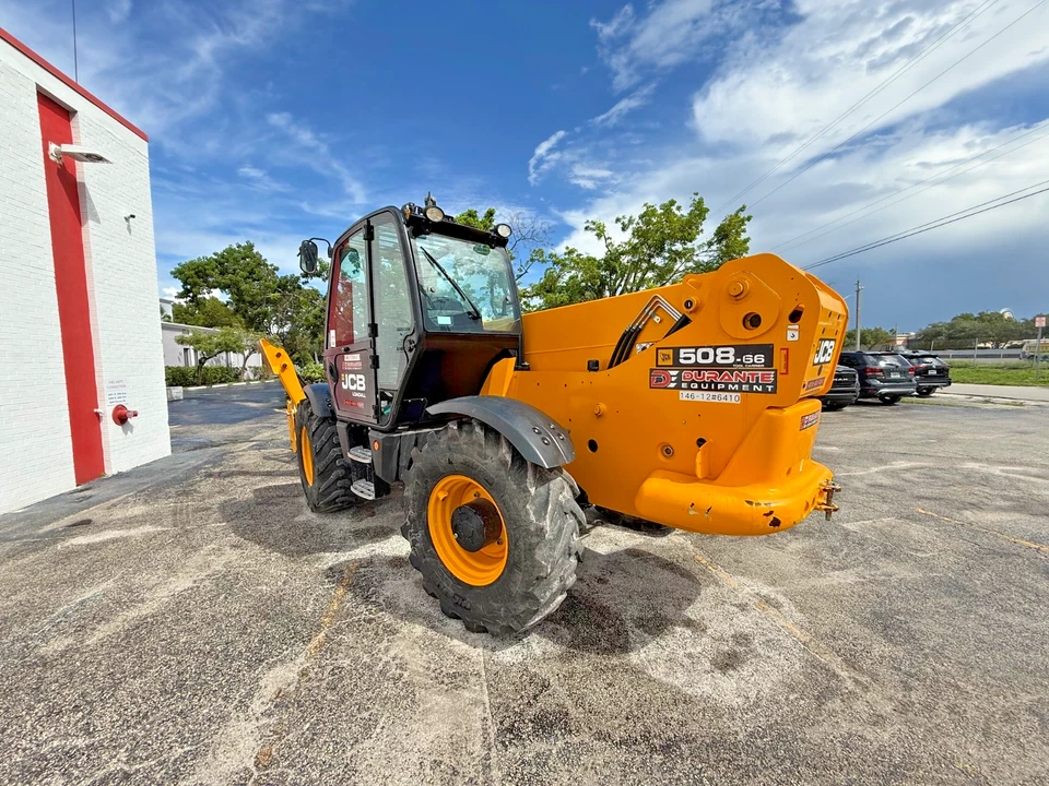 2023 JCB 508-66TC Telehandler Forklift - Diesel - 8500 lbs. Max - 66' Max Reach - Image 4 of 4
