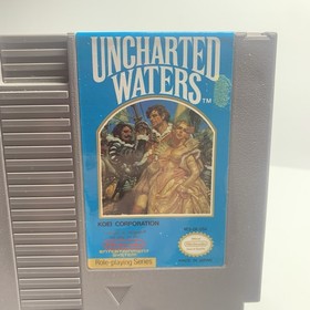 Uncharted Waters (Nintendo NES, 1991) - CART ONLY *AUTHENTIC *TESTED