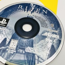 Riven: The Sequel To Myst (Sony PlayStation, PS1) Replacement Disc 4 Only Tested