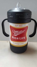 Adult Themed Full Wrap UV Printed 10oz Insulated Sippy Cup beer miller high life