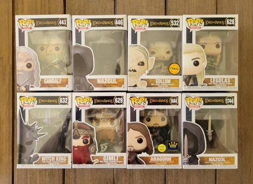 (Lot of 8) Funko Pop! Movies: Lord Of The Rings Vinyl Figures **NIB**