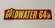 Original 1964 GOLDWATER Presidential Campaign Bumper Sticker