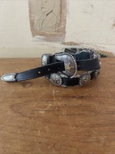 Beautiful Vintage Heavy Vintage Star Western Concho Belt