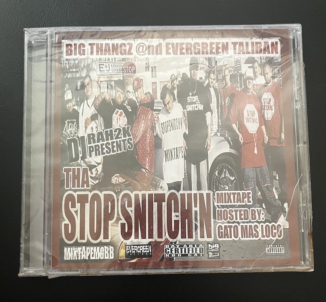 Tha Stop Snitch'N Mixtape Gato Mas Loco Norteno Rap Music | eBay