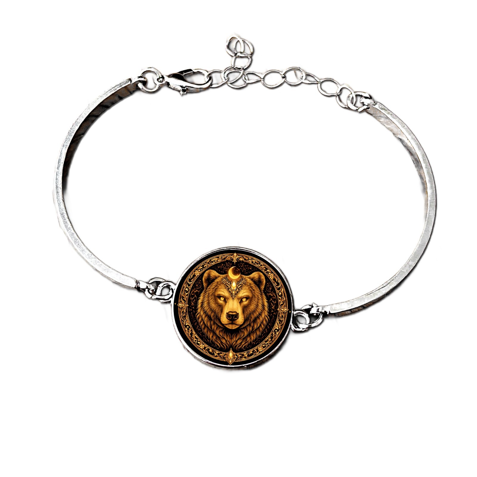 Pulsera Oso Espíritu Animal Tótem Animal Joyería Poder Animal Regalo para Ella