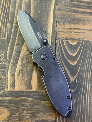 CRKT 2490KS Squid Burnley Design Pocket Knife Used
