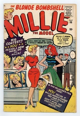 Millie the Model #96 GD+ 2.5 1960
