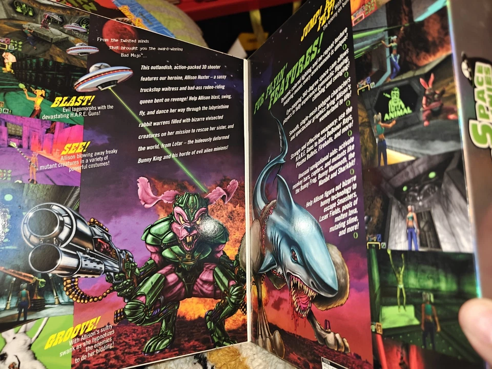 SPACE BUNNIES MUST DIE! - (PC, CD-ROM, 1998) - BIG BOX - NEW - Image 3 of 4