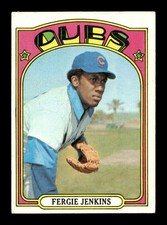 1972 Topps #410 Fergie Jenkins Cubs VG-EX *F7