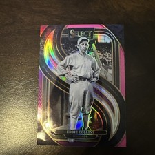 2025 Panini Select #138 Eddie Collins Pink and Purple Prizm /199 White Sox