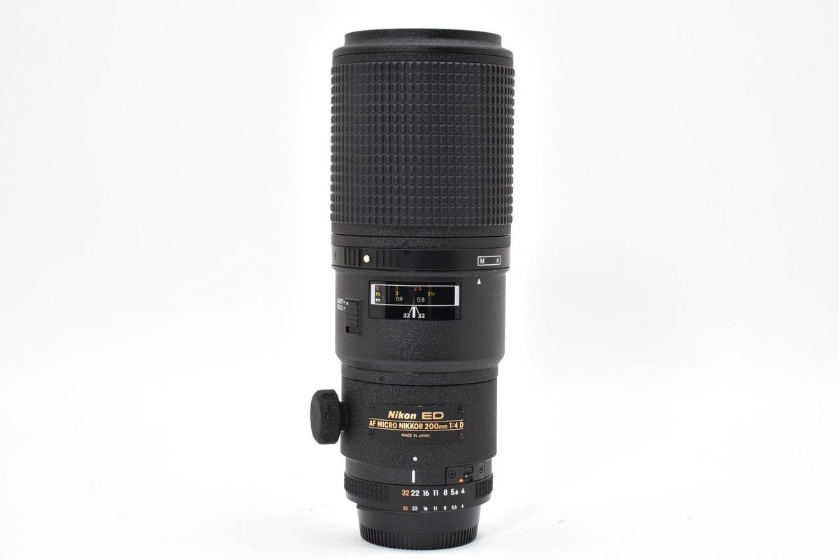 Nikon Micro NIKKOR f/4 Camera Lenses 200mm Focal for sale | eBay