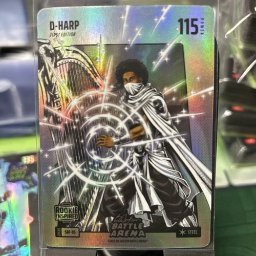 2026 Bo Jackson Battle Arena D-Harp Silver Steel SBF-95 Dylan Harper