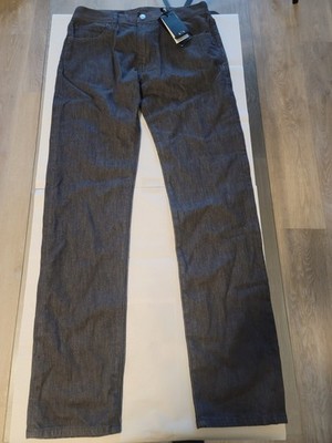 Armani Exchange Ample Droite Gray Denim Jeans Certified Authentic Size 32X30 New