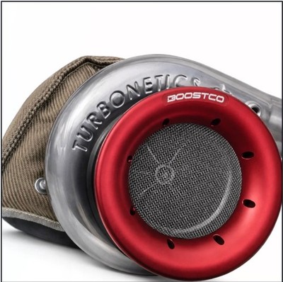 4'' Turbo velocity stack Screen Filter RED   Stainless Steel Mesh High Flow