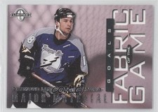 1997-98 Donruss Limited Fabric of the Game 342/1000 Daymond Langkow #48 1s7