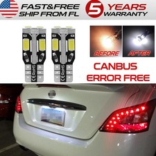2x 6000k White 168 W5w Led License Plate Light Bulbs For 1998-2018 Nissan Altima 2x 6000k White 168 W5w Led License Plate Light Bulbs For 1998-2018 Nissan Altima