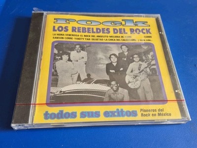 Los Rebeldes Del Rock. Todos Sus Exitos 1997 Multimusic, NEW CD, SHRINK WRAP CUT
