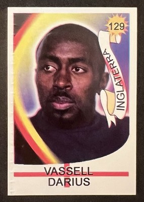2006 Reyauca Vive El Futbol Sticker Vassell Darius #129 Inglaterra  