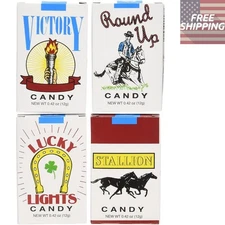 Unique 24-Count Box of Candy Cigarettes - Enjoy a Sweet Smoking Alternative!