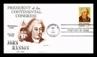 DR JIM STAMPS US COVER JOHN HANSON CONTINENTAL CONGRESS FDC LANDS END CACHET