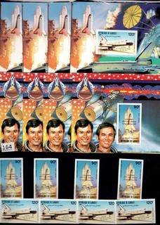 /// 4X DJIBOUTI 1981 MNH IMPERF SPACE