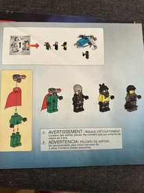 LEGO 5980 Space Police: Squidman's Pitstop INSTRUCTION MANUALS BOOKLETS ONLY 1-2