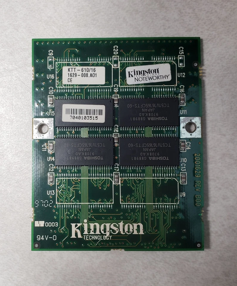Toshiba Satellite A15-S129 Memory Module 8MB DRAM TH24085 - Image 2 of 4