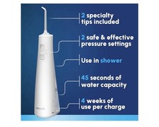 Waterpik White Cordless Pulse Water Flosser WF-20 CD010 Open box