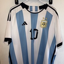 adidas Argentina 2022 World Cup Lionel Messi XL