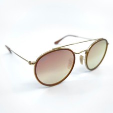 Ray-Ban RB 3647-N 001/7O Brown Gold Sunglasses 51-22-145 Eyewear Italy