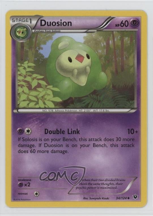 Duosion Pokemon XY Fates Collide #34
