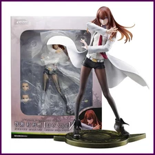 22.5CM Anime Steins;Gate Makise Kurisu Dream Tech Figure 1/7 White Coat Style
