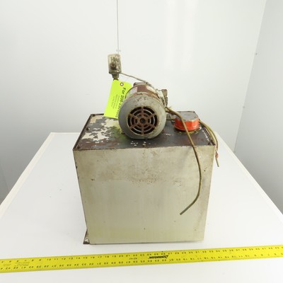 Mitsubishi SF-JR 10 Gallon 0.4kW Hydraulic Power Unit 200-220V 3PH 1700RPM