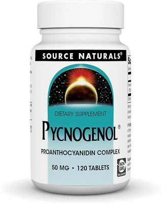 Pycnogenol 50 Mg Proanthocyanidin Complex - 120 Tablets