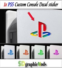 Playstation 5 Retro Logo Sticker for PS5 Accessories Cover Skin New