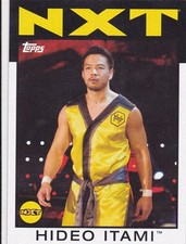 2015 TOPPS WWE HERITAGE FROM JAPAN HIDEO ITAMI NXT ROOKIE WRESTLING CARD SEE 