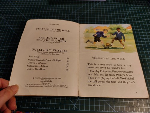 Trapped In The Well Downing Readers Pitman i.t.a. Initial Teaching Alphabet 1967 - Imagen 6 de 10