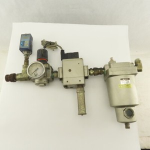 SMC AM550-N06-T 3/4" Pneumatic Filter Regulator Mist Separator Assembly