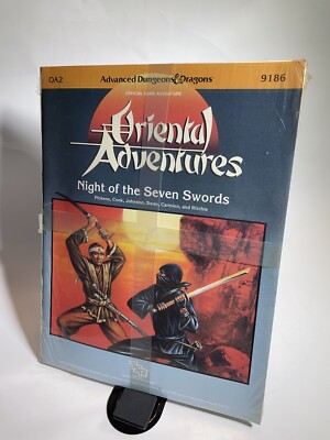 Advanced Dungeons And Dragons Oriental Adventures Night Of The Seven Swords 1986