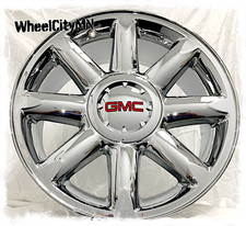 20 Inch Chrome Gmc Sierra Yukon Denali 2008 2013 Oe Replica Wheels 6x5.5 31