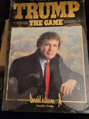 TRUMP The Game 1989 President Donald Vintage Board Game FACTORY