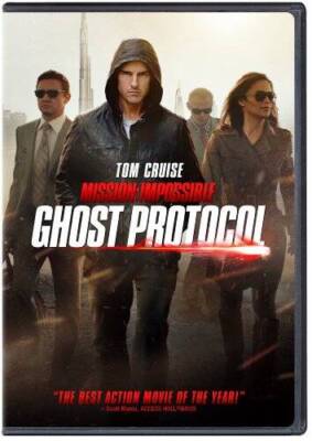 Mission: Impossible Ghost Protocol - DVD By Tom Cruise,Jeremy Renner - GOOD