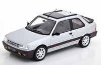 Peugeot 309 Gti 1.9 1987 Silber Norev 184882 1/18 Metall Guss Modell