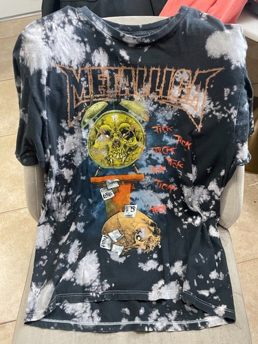 Camiseta de colección 2004 Metallica Life is Pain Death is Pain Tick L Bravado - Imagen 3 de 5