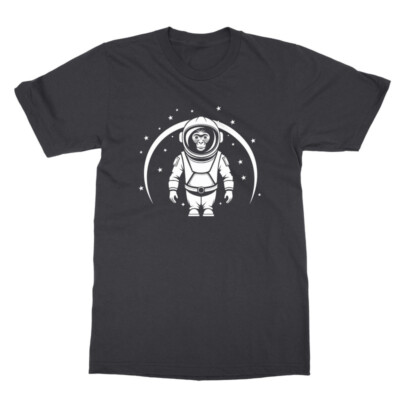 Space Chimp Astronaut Monkey Tee Space Astronaut Unisex T-Shirt