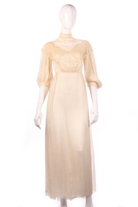 1930s silk wedding dress