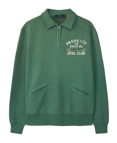 トップス POLO RALPH LAUREN Ralph Lauren RLX Pullover Mens Medium Blue 1/4 Zip Long Sleeve