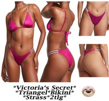 Victoria's Secret*Swim*Triangel*Bikini*Strass*2tlg*Gr. XS, S, M, L, XL*KP 95€